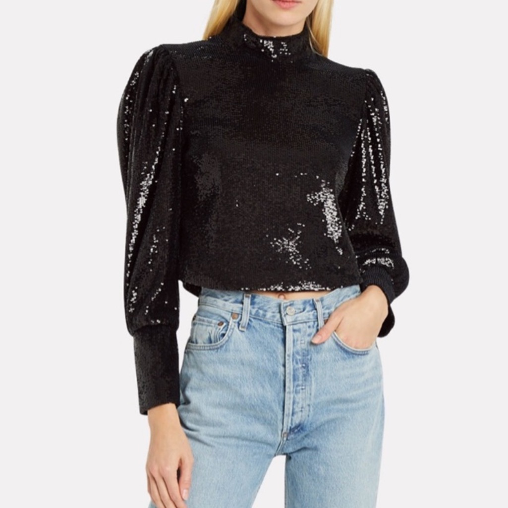 Alc Sequin Margaret Top